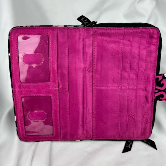 Vera Bradley Zip around Turn Lock Wallet - Northern Lights- Good Condition - Picture 14 of 16